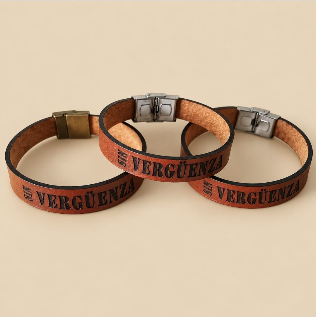 Pulsera de Cuero SinVergüenza