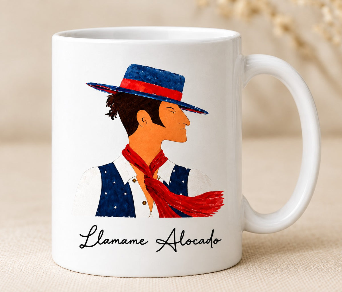 Taza Llámame Alocado modelo Kikirikí, Sinvergüenza Brand
