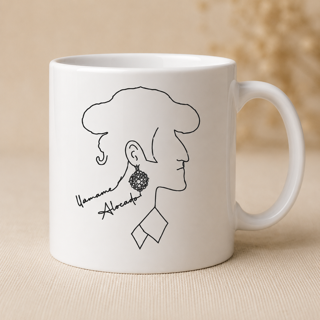 Taza Llámame Alocado · Trazo